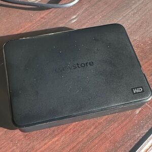 WD easystore External Portable Hard Drive - Black